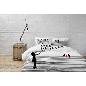 Italian Bed Linen Duvet Cover Set with Digital Print, Cotton, Shine 04, 2 Places Italian Bed Linen Duvet Cover Set with Digital Print, Cotton, Shine 04, 2 Places