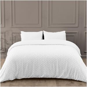 GC GAVENO CAVAILIA Microfiber Bedding Duvet Cover Set King White GC GAVENO CAVAILIA Microfiber Bedding Duvet Cover Set King White