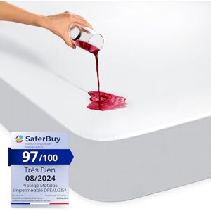 Dreamzie Mattress protector 180x200 Durable and waterproof mattress Mattress protector 180x200cm Optimal protection and breathable Dreamzie Mattress protector 180x200 Durable and waterproof mattress Mattress protector 180x200cm Optimal protection and breathable