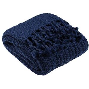 furn. Furn Jocelyn Throw-Acrylic-Navy-130cm x 180cm, Acrylic, Navy, 130cm x 180cm (51" x 71" inches) furn. Furn Jocelyn Throw-Acrylic-Navy-130cm x 180cm, Acrylic, Navy, 130cm x 180cm (51" x 71" inches)
