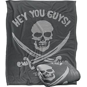 LOGOVISION GOONIES The Blanket, 152 x 127 cm The Hey You Guys Silky Touch Super Soft Throw Blanket LOGOVISION GOONIES The Blanket, 152 x 127 cm The Hey You Guys Silky Touch Super Soft Throw Blanket