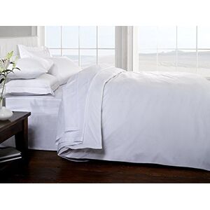 Rapport Home Brighton Hill Egyptian Cotton Super King Size Bed White Duvet/Quilt Cover, White Rapport Home Brighton Hill Egyptian Cotton Super King Size Bed White Duvet/Quilt Cover, White