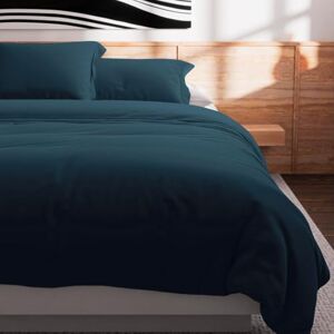 Soleil d'ocre , Plain Cotton Duvet Cover 57 Thread Count 240 x 220 cm Duck Egg Blue Soleil d'ocre , Plain Cotton Duvet Cover 57 Thread Count 240 x 220 cm Duck Egg Blue