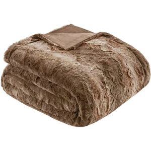 Madison Park Zuri Soft Plush Luxury Oversized Faux Fur Throw - Blanket Madison Park Zuri Soft Plush Luxury Oversized Faux Fur Throw - Blanket