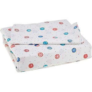 Poppy & Fritz Twin Sheets - Cotton Percale Bedding Set - Polka Donuts Poppy & Fritz Twin Sheets - Cotton Percale Bedding Set - Polka Donuts