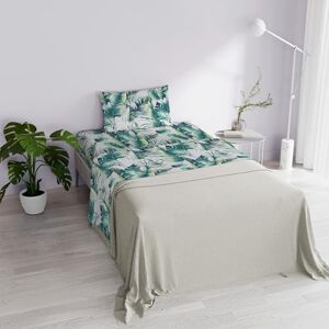 Italian Bed Linen DAFNE Printed Microfibre Bed Set, Maui, Single Italian Bed Linen DAFNE Printed Microfibre Bed Set, Maui, Single
