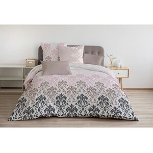 Home Linge Passion 3 Piece Duvet Cover Set 100% Cotton 57 Thread Count Double 220 x 240 cm Ochre & Blush Pink Heart Design Home Linge Passion 3 Piece Duvet Cover Set 100% Cotton 57 Thread Count Double 220 x 240 cm Ochre & Blush Pink Heart Design