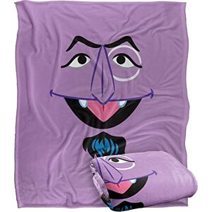 LOGOVISION Sesame Street Count Face Officially Licensed Silky Touch Super Soft Throw Blanket 152 x 127 cm LOGOVISION Sesame Street Count Face Officially Licensed Silky Touch Super Soft Throw Blanket 152 x 127 cm