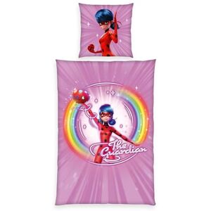 Herding Miraculous Bed Linen, Pillowcase Approx. 80 x 80 cm, Duvet Cover Approx. 135 x 200 cm with Button, 100% Cotton Herding Miraculous Bed Linen, Pillowcase Approx. 80 x 80 cm, Duvet Cover Approx. 135 x 200 cm with Button, 100% Cotton