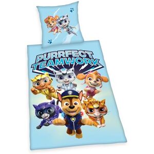 Herding Paw Patrol Bed Linen, Pillowcase 80 x 80 cm with Reversible Motif, Duvet Cover 135 x 200 cm, with Button Placket, 100% Cotton Herding Paw Patrol Bed Linen, Pillowcase 80 x 80 cm with Reversible Motif, Duvet Cover 135 x 200 cm, with Button Placket, 100% Cotton