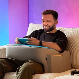 cooloo8 Reading Pillow for Gaming, Large Arm Rest Pillow, Memory Foam Bed Rest Pillow for Reading, Working, Playing Steam Deck Switch or Sitting in Bed Floor Sofa(Grey) cooloo8 Reading Pillow for Gaming, Large Arm Rest Pillow, Memory Foam Bed Rest Pillow for Reading, Working, Playing Steam Deck Switch or Sitting in Bed Floor Sofa(Grey)