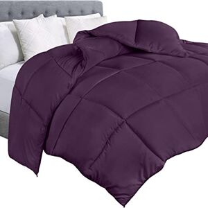 Utopia Bedding Comforter Duvet Insert Quilted Comforter with Corner Tabs Box Stitched Down Alternative Comforter (King, Plum/Purple) Utopia Bedding Comforter Duvet Insert Quilted Comforter with Corner Tabs Box Stitched Down Alternative Comforter (King, Plum/Purple)