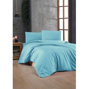 Nuit Des Rêves Turquoise Ranforce Single XXL Quilt Cover Set, 155 x 220 cm, 100% Cotton, 155 Thread Count, Button Closure, Machine Washable at 30°C, Soft & Stylish Bedding, Twin Nuit Des Rêves Turquoise Ranforce Single XXL Quilt Cover Set, 155 x 220 cm, 100% Cotton, 155 Thread Count, Button Closure, Machine Washable at 30°C, Soft & Stylish Bedding, Twin