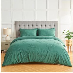 GC GAVENO CAVAILIA Microfiber Duvet Cover 3D Bedding Double Quilt Bed Set Washable Bed Linen Green GC GAVENO CAVAILIA Microfiber Duvet Cover 3D Bedding Double Quilt Bed Set Washable Bed Linen Green