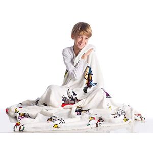 Kanguru Plaid Snoopy Peanuts Blanket, Super Soft, Cozy, fluffy, Warm, Throw Fleece Blanket Microfiber Gift for Confort Relaxing on Sofa, Bedroom, Couch, Travel, Kids, colour White, Size 130 x 170 cm Kanguru Plaid Snoopy Peanuts Blanket, Super Soft, Cozy, fluffy, Warm, Throw Fleece Blanket Microfiber Gift for Confort Relaxing on Sofa, Bedroom, Couch, Travel, Kids, colour White, Size 130 x 170 cm
