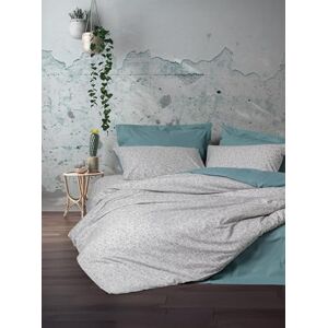 Nuit Des Rêves Ranforce Single XXL Quilt Cover Set, Mint, 155 x 220 cm, 100% Cotton, Pigment Printed, Machine Washable, Button Closure, Soft & Stylish Bedding Nuit Des Rêves Ranforce Single XXL Quilt Cover Set, Mint, 155 x 220 cm, 100% Cotton, Pigment Printed, Machine Washable, Button Closure, Soft & Stylish Bedding
