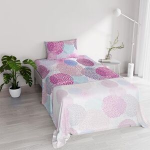 Italian Bed Linen River Cotton Single Bed Sheet Set, Made in Italy – Complete Bed Set, Fitted Sheet, Top Sheet 90 x 200 cm and Pillowcase with Inner Flap (Single, Loira) Italian Bed Linen River Cotton Single Bed Sheet Set, Made in Italy – Complete Bed Set, Fitted Sheet, Top Sheet 90 x 200 cm and Pillowcase with Inner Flap (Single, Loira)