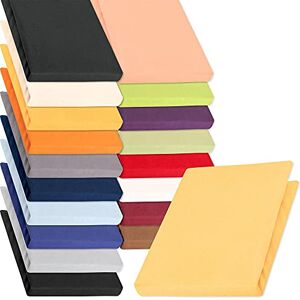 aqua-textil Pur Fitted Sheet Divan Water Beds Cotton 120x200-130x220 cm cream yellow aqua-textil Pur Fitted Sheet Divan Water Beds Cotton 120x200-130x220 cm cream yellow