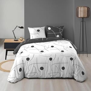 Douceur d'Intérieur Duvet Set - Microfibre, Multicolored, 240x220 cm Douceur d'Intérieur Duvet Set - Microfibre, Multicolored, 240x220 cm