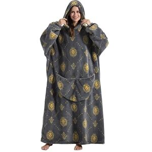 Everglamour Hooded Blanket Adult Sized Costumes, Blue Everglamour Hooded Blanket Adult Sized Costumes, Blue