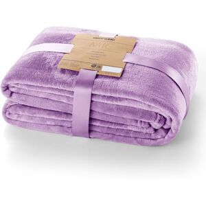 DecoKing Deluxe Microfibre Fleece Super Soft Touch Snug Blanket/Sofa Bed Throw Lilac Light Viola 220x240 cm Mic DecoKing Deluxe Microfibre Fleece Super Soft Touch Snug Blanket/Sofa Bed Throw Lilac Light Viola 220x240 cm Mic