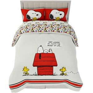 Franco Peanuts Classic Pals Super Soft Comforter and Sheet Set, 5 Piece Full Size, (Official Licensed Product) Collectibles Franco Peanuts Classic Pals Super Soft Comforter and Sheet Set, 5 Piece Full Size, (Official Licensed Product) Collectibles