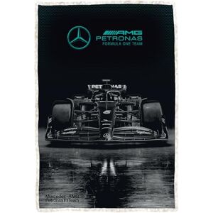Character World Mercedes AMG Petronas Official Fleece Blanket Super Soft Warm Throw with Sherpa Reverse, Formula One Design Perfect For Home, Bedroom, Sleepovers & Camping Size 120 x 150cm Character World Mercedes AMG Petronas Official Fleece Blanket Super Soft Warm Throw with Sherpa Reverse, Formula One Design Perfect For Home, Bedroom, Sleepovers & Camping Size 120 x 150cm