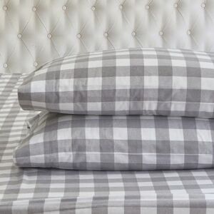 Elegant Comfort Ultra Soft 4-Piece 100% Turkish Cotton Flannel Sheet Set Buffalo Check Plaid Flannel Sheets, Warm and Cozy Premium Quality, Deep Pocket Fitted Sheet- Full, Gray Elegant Comfort Ultra Soft 4-Piece 100% Turkish Cotton Flannel Sheet Set Buffalo Check Plaid Flannel Sheets, Warm and Cozy Premium Quality, Deep Pocket Fitted Sheet- Full, Gray