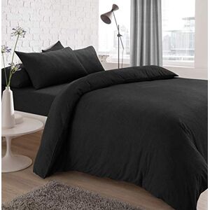Sleepdown Charcoal Jersey Double Fitted Sheet - Fitted Sheet & Pillowcase Sleepdown Charcoal Jersey Double Fitted Sheet - Fitted Sheet & Pillowcase