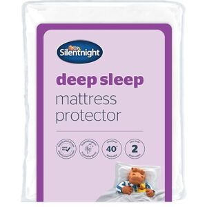 Silentnight Deep Sleep Mattress Protector – Supersoft Quilted Bed Protector Cover with Extra Deep Fitted Easy Fit Stretch Elasticated Straps – Machine Washable and Hypoallergenic Single Silentnight Deep Sleep Mattress Protector – Supersoft Quilted Bed Protector Cover with Extra Deep Fitted Easy Fit Stretch Elasticated Straps – Machine Washable and Hypoallergenic Single