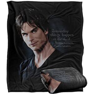 Vampire Diaries Damon Silky Throw Blanket - Throw Blanket Vampire Diaries Damon Silky Throw Blanket - Throw Blanket