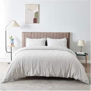 GC GAVENO CAVAILIA Microfiber Bedding Set King Size Extra Comfortable Embossed Duvet Cover 3D Grey GC GAVENO CAVAILIA Microfiber Bedding Set King Size Extra Comfortable Embossed Duvet Cover 3D Grey