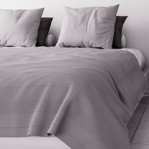 Soleil d'Ocre Bed Throw - Cotton Blend - Gray Soleil d'Ocre Bed Throw - Cotton Blend - Gray