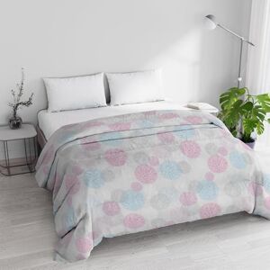 Italian Bed Linen Winter Quilted Quilt for Double Bed 250 x 245 cm Double-Face Basic Molecule Pattern, Made in Italy – Reversible Duvet in Soft Microfibre 200 g/m² – Machine Washable Duvet Italian Bed Linen Winter Quilted Quilt for Double Bed 250 x 245 cm Double-Face Basic Molecule Pattern, Made in Italy – Reversible Duvet in Soft Microfibre 200 g/m² – Machine Washable Duvet