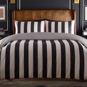 Laurence Llewelyn-Bowen Festivo Circus Stripe Duvet Cover King Bedding Size (230 x 220cm) Soft 100% Cotton Sateen 2 Pillowcases Black & White Stripe Bedding Luxury Bedding Set Laurence Llewelyn-Bowen Festivo Circus Stripe Duvet Cover King Bedding Size (230 x 220cm) Soft 100% Cotton Sateen 2 Pillowcases Black & White Stripe Bedding Luxury Bedding Set
