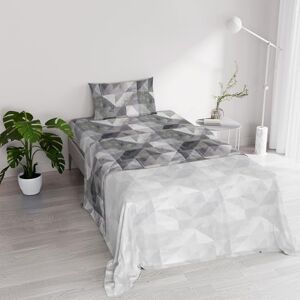 Italian Bed Linen River Cotton Single Bed Sheet Set, Made in Italy – Complete Bed Set, Fitted Sheet, Top Sheet 90 x 200 cm and Pillowcase with Inner Flap (Single, Sepik Grey) Italian Bed Linen River Cotton Single Bed Sheet Set, Made in Italy – Complete Bed Set, Fitted Sheet, Top Sheet 90 x 200 cm and Pillowcase with Inner Flap (Single, Sepik Grey)