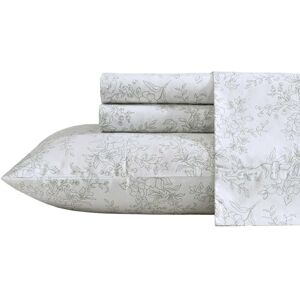 Stone Cottage King Sheet Set, Premium Cotton Percale Bedding Set, Crisp & Cool Floral Home Decor (Hawley Floral Green, King) Stone Cottage King Sheet Set, Premium Cotton Percale Bedding Set, Crisp & Cool Floral Home Decor (Hawley Floral Green, King)