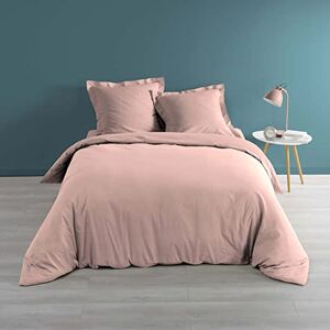 Pink Cotton Percale Duvet Cover - Bedding Pink Cotton Percale Duvet Cover - Bedding