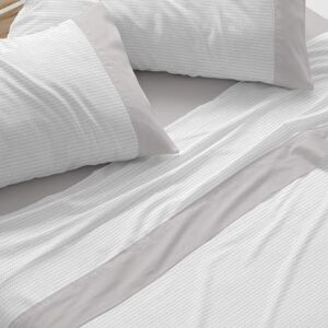Blanco Cotton Flannel Sheets 135 cm Bed Design 573 Grey Color (135 x 190/200 cm.) Blanco Cotton Flannel Sheets 135 cm Bed Design 573 Grey Color (135 x 190/200 cm.)