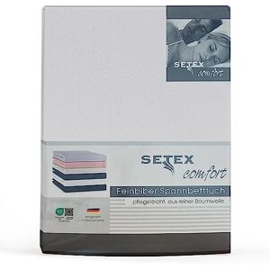 SETEX Flannelette Bed Sheet with Elastic Band Cuddly Soft Flannelette Fitted Sheet Made of 100% Cotton with All-Round Elastic Band Bed Sheet 100 x 200 cm Off-White SETEX Flannelette Bed Sheet with Elastic Band Cuddly Soft Flannelette Fitted Sheet Made of 100% Cotton with All-Round Elastic Band Bed Sheet 100 x 200 cm Off-White