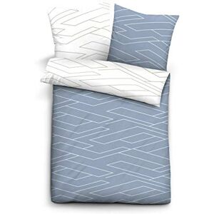 Biberna 0044639 Linen Bed Linen Set with Pillowcase (Cotton) 1x 155 x 200 cm and 1x 80 x 80 cm Niagara Biberna 0044639 Linen Bed Linen Set with Pillowcase (Cotton) 1x 155 x 200 cm and 1x 80 x 80 cm Niagara
