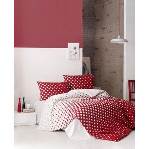 Nuit Des RĂªves Red & White Cotton Bedding Set - Bedding Set Nuit Des RĂªves Red & White Cotton Bedding Set - Bedding Set