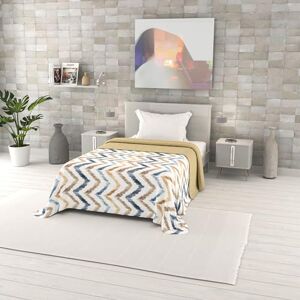 Italian Bed Linen Fantasy Microfibre Summer Quilt, Single 170 x 270 cm, Hippy Italian Bed Linen Fantasy Microfibre Summer Quilt, Single 170 x 270 cm, Hippy