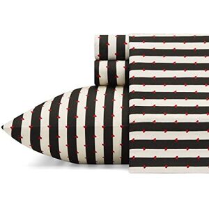 Betsey Johnson Full Sheets, Soft & Lightweight Bedding, Fade & Wrinkle Resistant (Wonderland Stripes, Full) Betsey Johnson Full Sheets, Soft & Lightweight Bedding, Fade & Wrinkle Resistant (Wonderland Stripes, Full)
