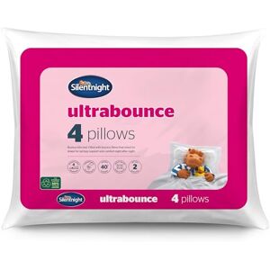 Silentnight Soft Pillows 4 Pack – Soft Support Pillows with Bouncy Fibres Ideal for Front and Stomach Sleepers – Hypoallergenic and Machine Washable – Pack of 4 Silentnight Soft Pillows 4 Pack – Soft Support Pillows with Bouncy Fibres Ideal for Front and Stomach Sleepers – Hypoallergenic and Machine Washable – Pack of 4
