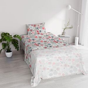 Italian Bed Linen River Cotton Single Bed Sheet Set, Made in Italy – Complete Bed Set, Fitted Sheet, Top Sheet 90 x 200 cm and Pillowcase with Inner Flap (Single, Elba) Italian Bed Linen River Cotton Single Bed Sheet Set, Made in Italy – Complete Bed Set, Fitted Sheet, Top Sheet 90 x 200 cm and Pillowcase with Inner Flap (Single, Elba)