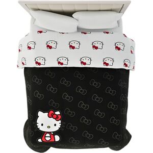 Franco Collectibles Hello Kitty Bedding Super Soft Cozy Microfiber Reversible Comforter, Full, (Officially Licensed Product) Franco Collectibles Hello Kitty Bedding Super Soft Cozy Microfiber Reversible Comforter, Full, (Officially Licensed Product)