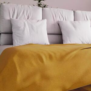 Soleil d'Ocre Mustard Bed Throw - Bed type Soleil d'Ocre Mustard Bed Throw - Bed type