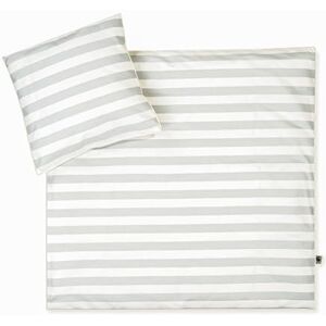 Julius Zöllner Organic Stripes Bed Linen Size 80 x 80 cm and 35 x 40 cm Baby Bedding Tested for Harmful Substances Julius Zöllner Organic Stripes Bed Linen Size 80 x 80 cm and 35 x 40 cm Baby Bedding Tested for Harmful Substances