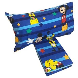 hermet Disney Mickey Mouse Single Bed Sheet Set in Pure Cotton Flannel Top + Bottom Sheet + Pillowcase hermet Disney Mickey Mouse Single Bed Sheet Set in Pure Cotton Flannel Top + Bottom Sheet + Pillowcase